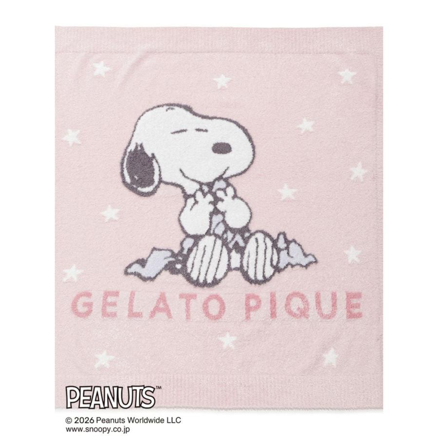 ジェラートピケ　スヌーピー　ブランケット gelato pique（ジェラートピケ） gelato pique PEANUTS KIDS スムー