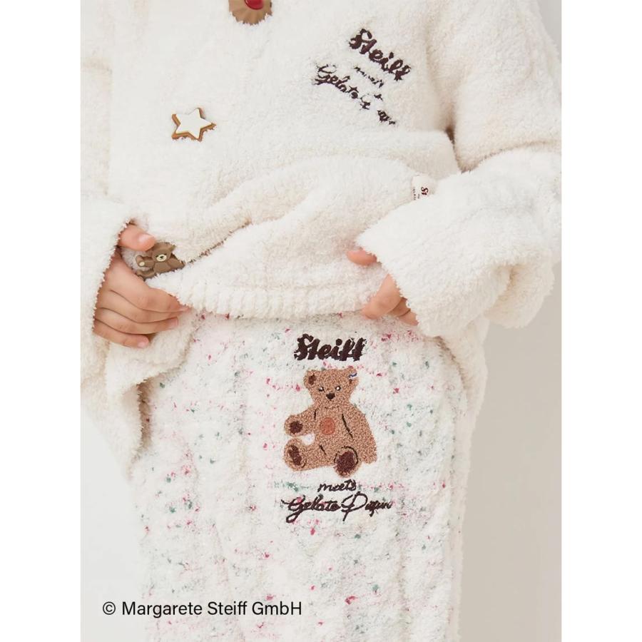gelato pique（ジェラートピケ） キッズ KIDS Steiff パウダーネップ
