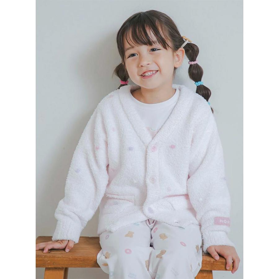gelato pique kids キッズ ベビモコドットカーディガン gelato pique kids キッズ ベビモコドットカーディガン