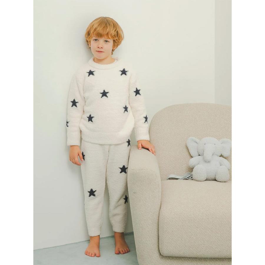 タグ付き　未使用品　ジェラートピケ ジャガード　スターライン　上下セット gelato pique - 未使用タグ付き ジェラートピケ スター 星柄 上下