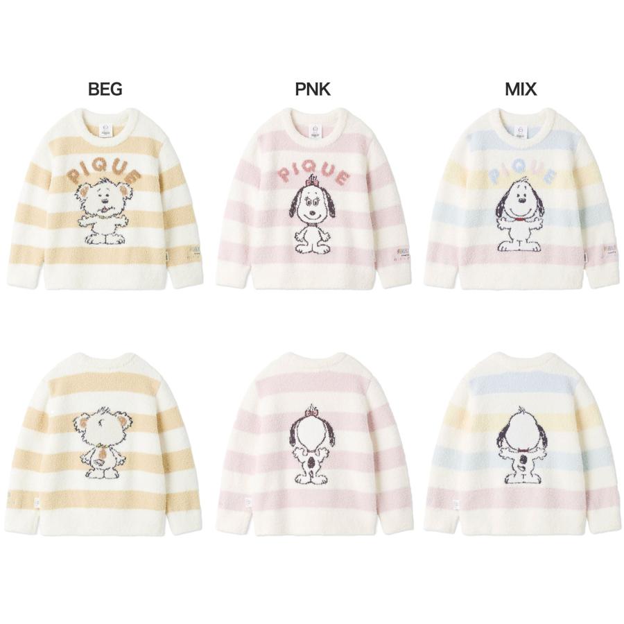 gelato pique（ジェラートピケ） キッズ PEANUTS PUPPIES ベビモコプル