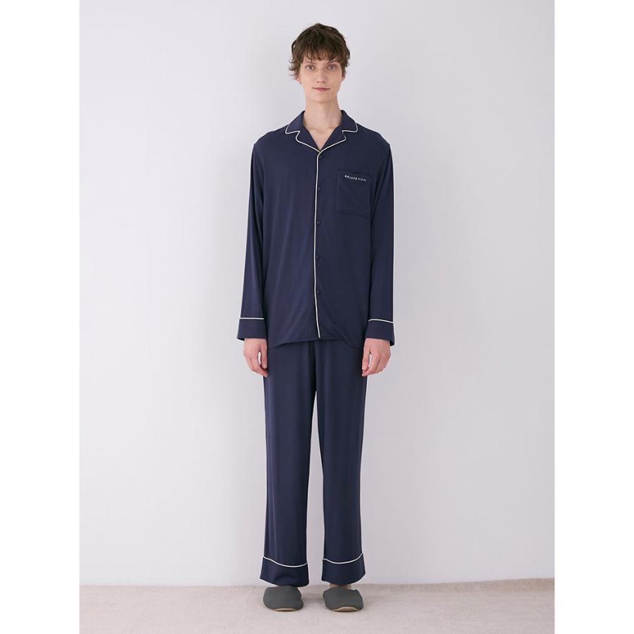 gelato pique（ジェラートピケ） オム パイピングロングパンツ