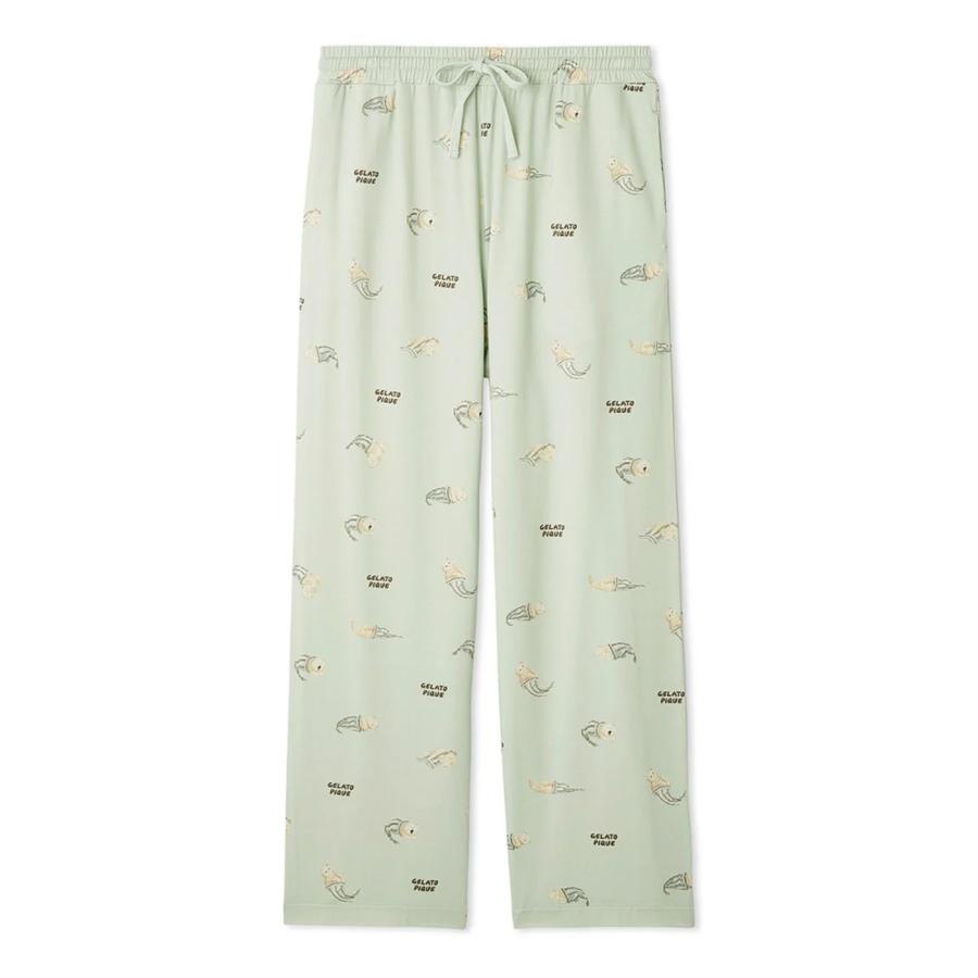 gelato pique（ジェラートピケ） SALE30%OFF オム sleeping cat 総柄