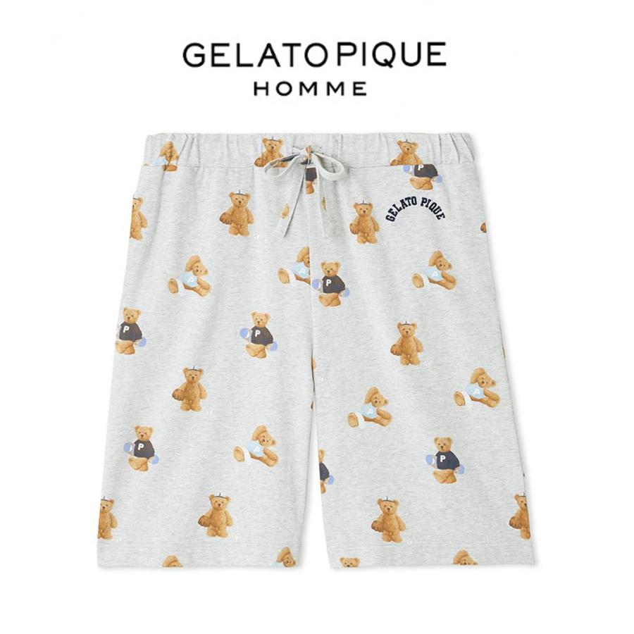 gelato pique（ジェラートピケ） SALE30%OFF オム スポーティベア総柄