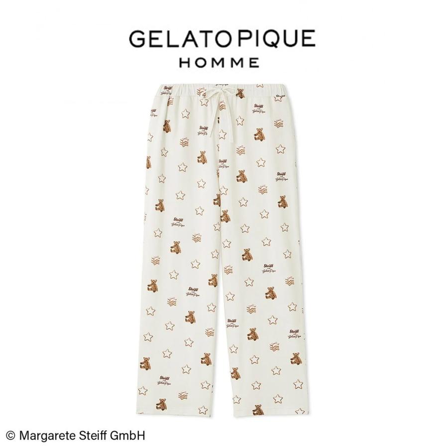 gelato pique（ジェラートピケ） オム GELATO PIQUE HOMME Steiff 総柄