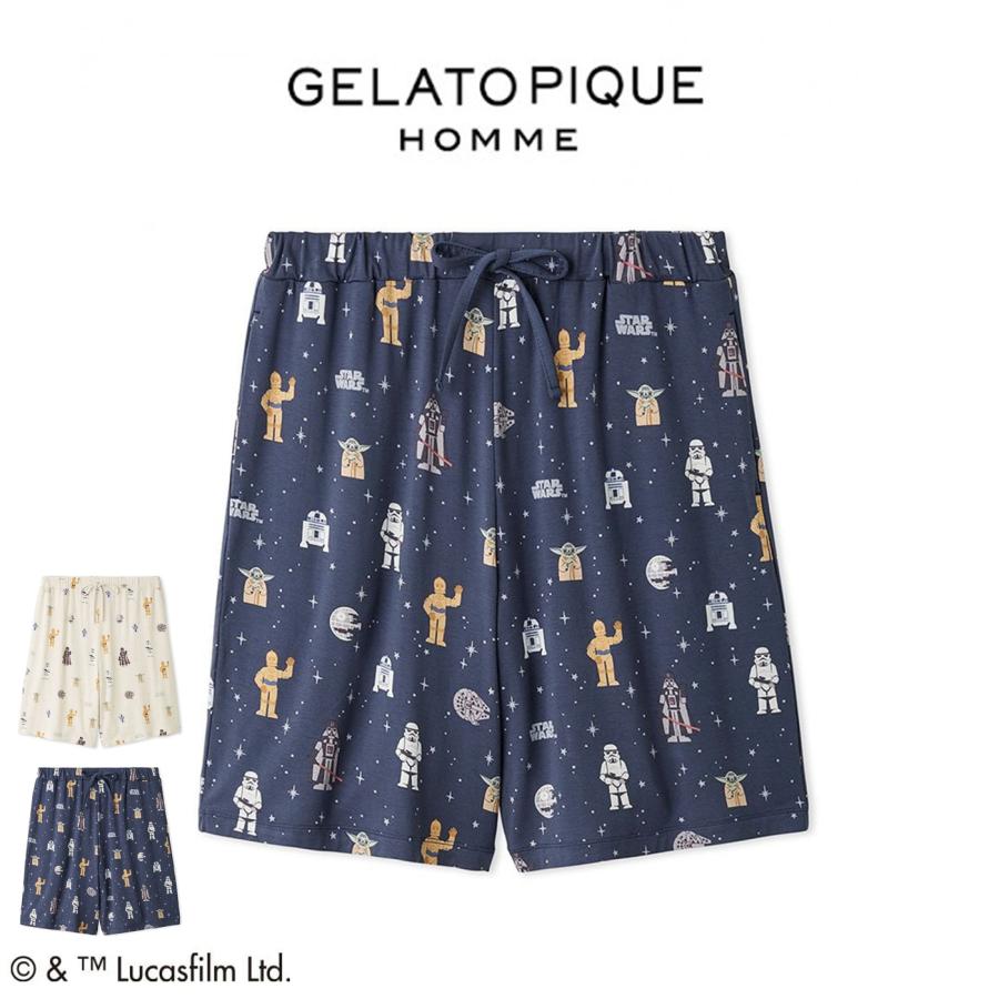 gelato pique（ジェラートピケ） オム STAR WARS メンズ 総柄ハーフ