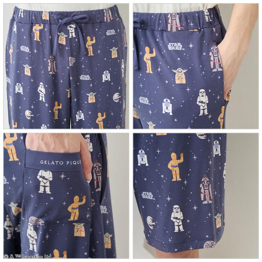 gelato pique（ジェラートピケ） オム STAR WARS メンズ 総柄ハーフ