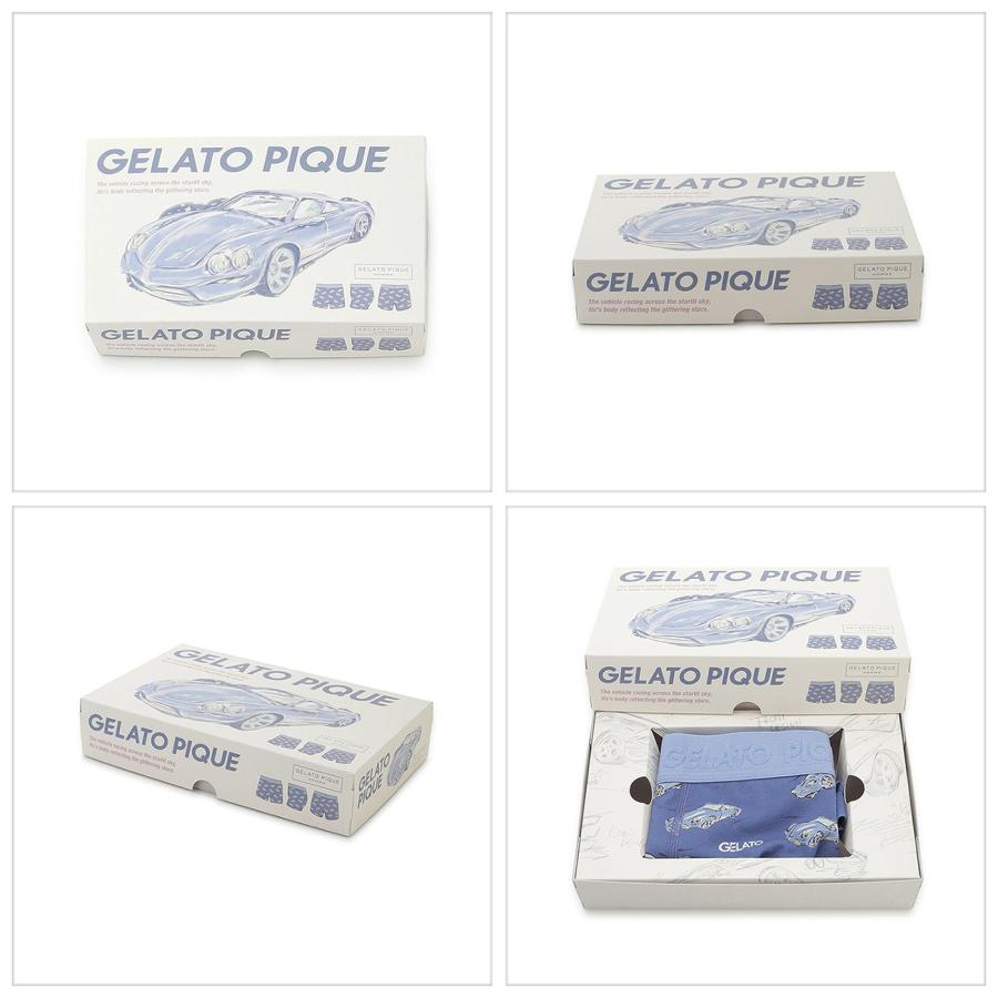 gelato pique（ジェラートピケ） オム スタービークル柄アンダーウェア