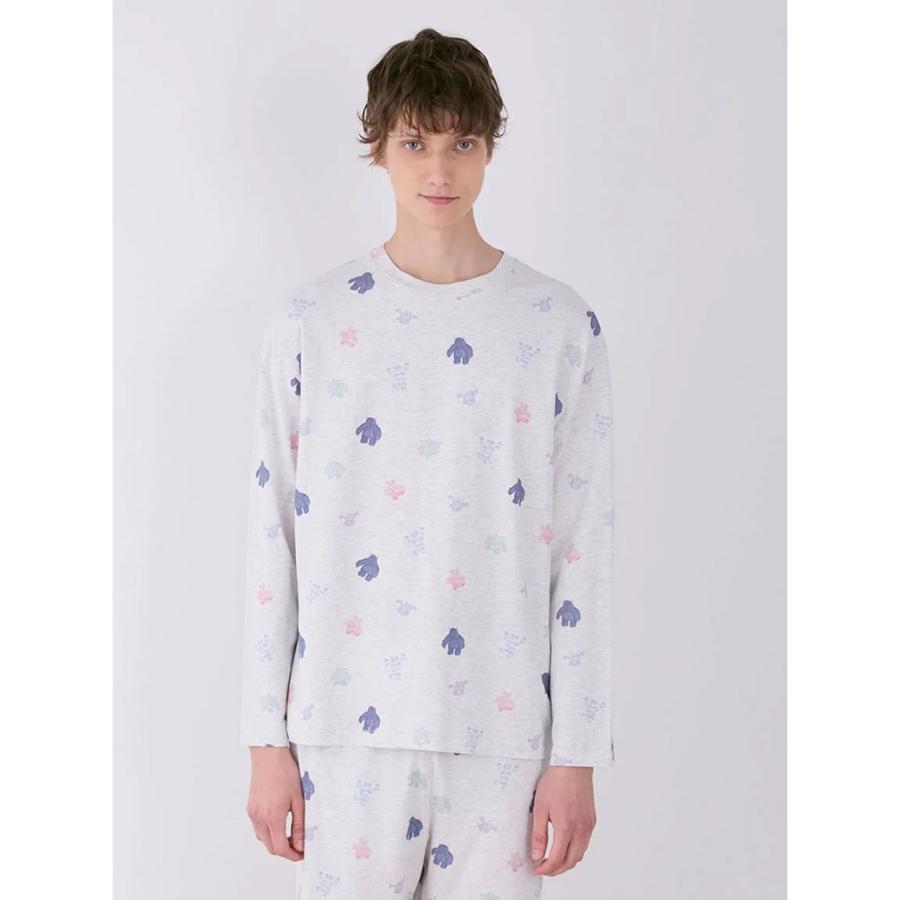 ジェラートピケ オム PIQUE MONSTER モンスター柄ロンT＆ロングパンツ