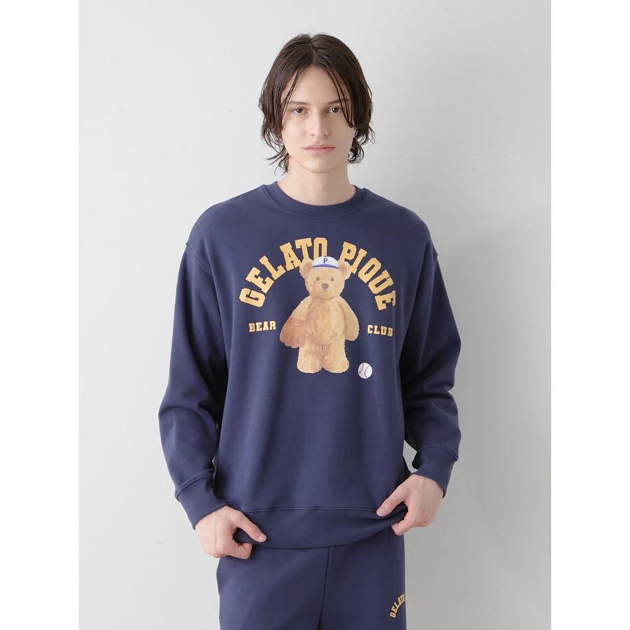 gelato pique ジェラートピケ オム スポーティベア裏毛プル