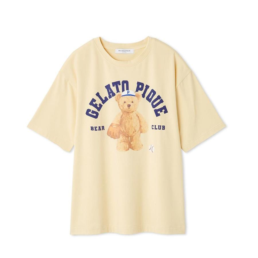 [専用出品]ラモスケ gelato pique（ジェラートピケ） オム スポーティベアワンポイントT
