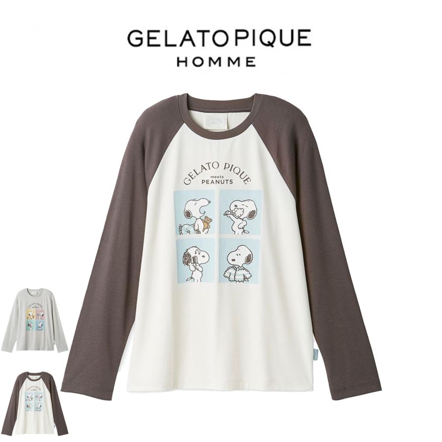 gelato pique（ジェラートピケ） オム PEANUTS オリジナルアート ワン