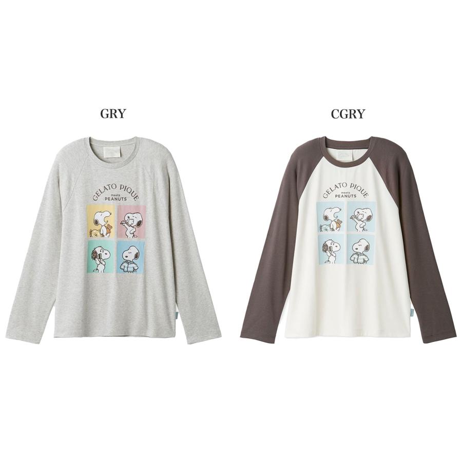 ジェラートピケ　スヌーピーワンポイントTシャツ＆ロングパンツ【新品未開封】 ジェラートピケ オム メンズ PEANUTS オリジナルアートワンポイント
