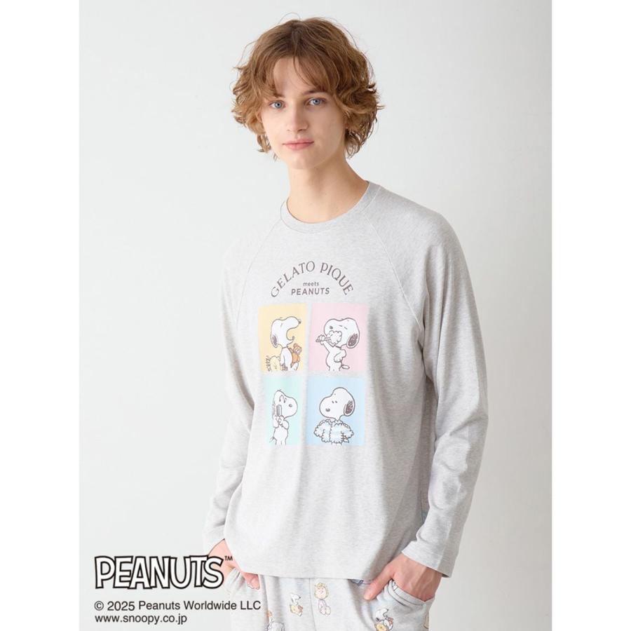 gelato pique（ジェラートピケ） オム PEANUTS オリジナルアート ワン