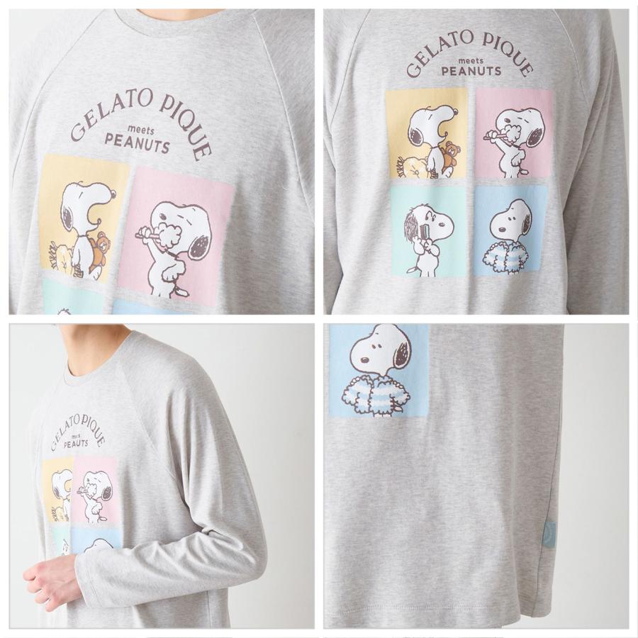 gelato pique（ジェラートピケ） オム PEANUTS オリジナルアート ワン