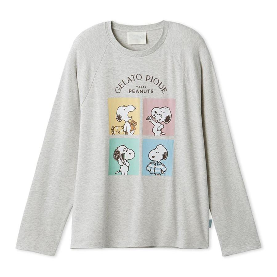gelato pique（ジェラートピケ） オム PEANUTS オリジナルアート ワン