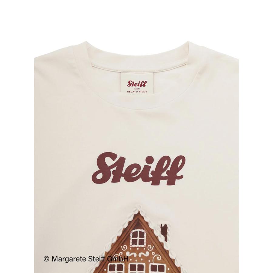 gelato pique（ジェラートピケ） オム Steiff ワンポイントロンT