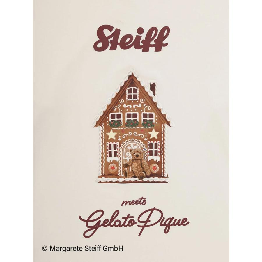 gelato pique（ジェラートピケ） オム Steiff ワンポイントロンT