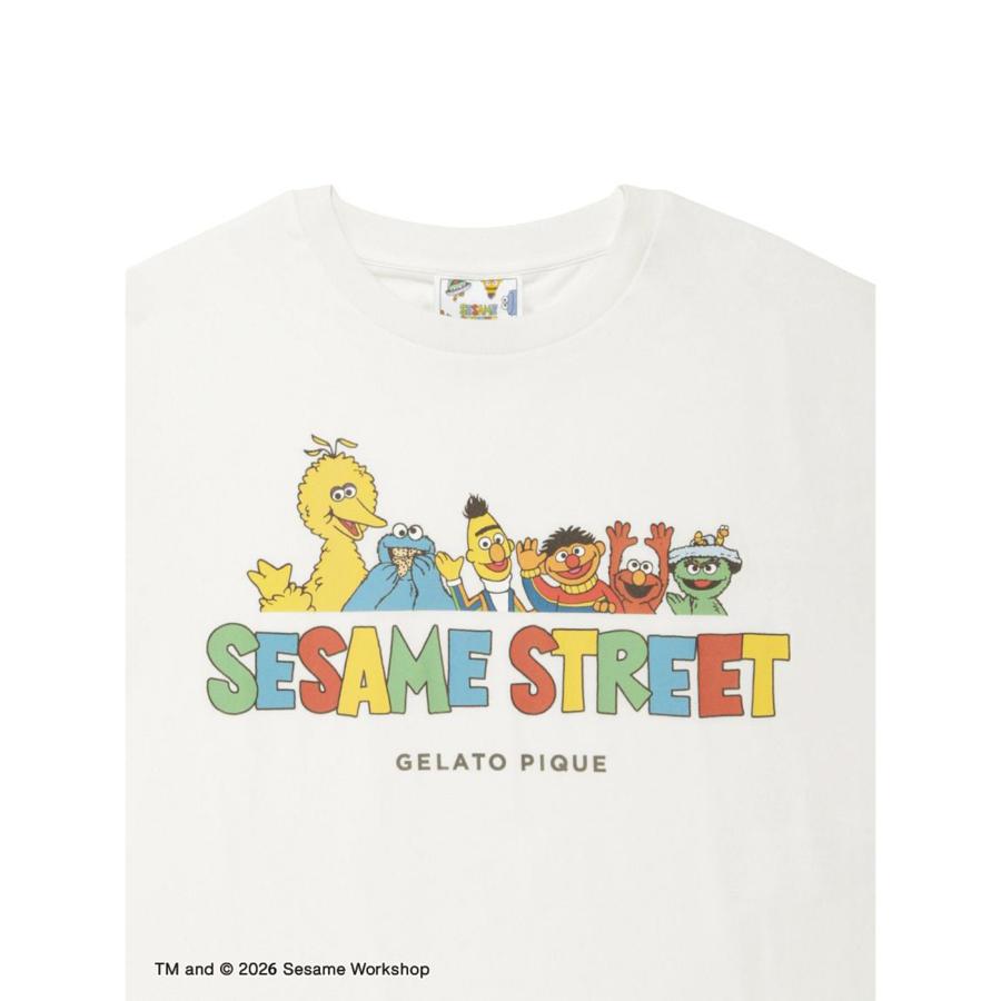 gelato pique（ジェラートピケ） オム SESAME STREET ワンポイントT