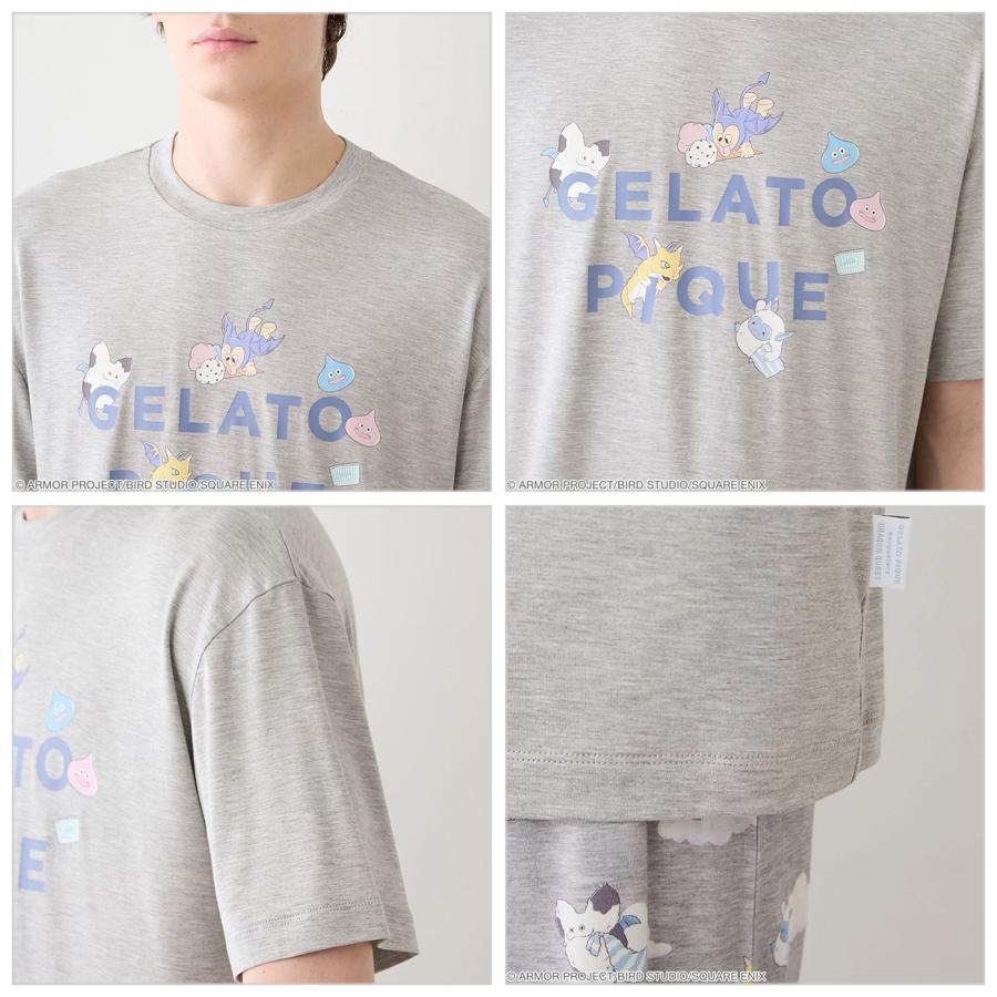 gelato pique（ジェラートピケ） オム ドラゴンクエスト ワンポイントT