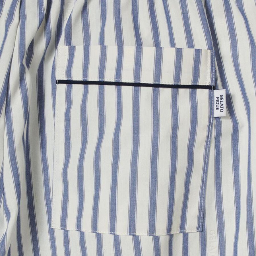 gelato pique（ジェラートピケ） オム ブロードストライプロングパンツ