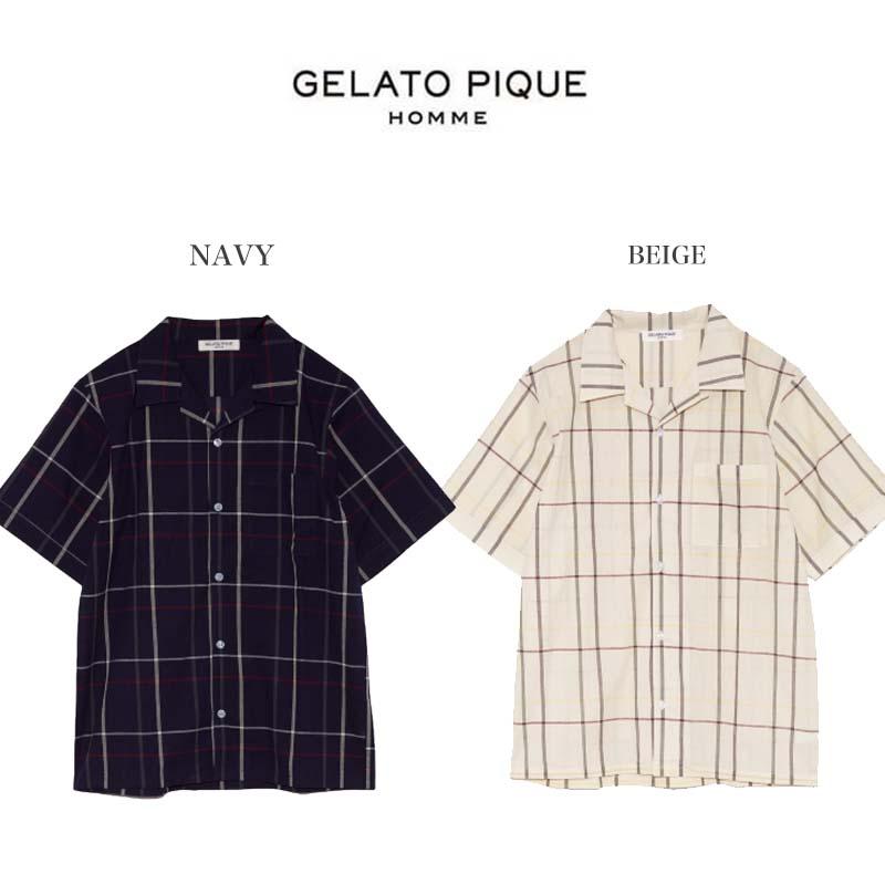Sale30 Off Gelato Pique Homme ジェラートピケオム ルームウェア 通販 マドラスチェックシャツ Pmft4941 メンズ 半袖 トップス パジャマ 部屋着 セレクトショップムー 通販 Paypayモール