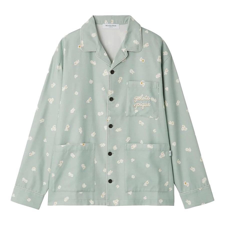 gelato pique（ジェラートピケ） SALE50%OFF オム ポップコーン柄