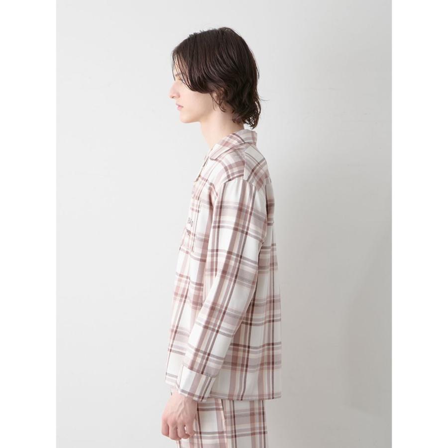 gelato pique（ジェラートピケ） オム HOMME トレンドチェック柄シャツ