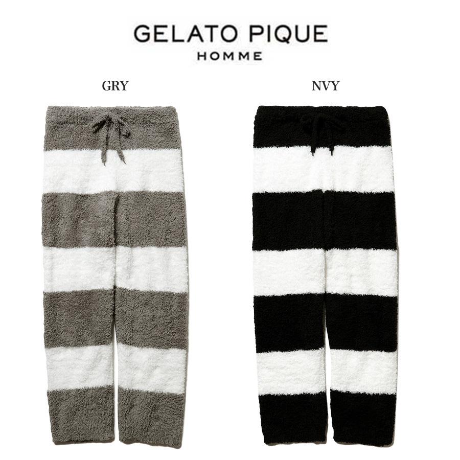Gelato Pique Homme ジェラートピケオム 通販 メンズ ジェラート2ボーダーロングパンツ Pmnp セレクトショップムー 通販 Paypayモール