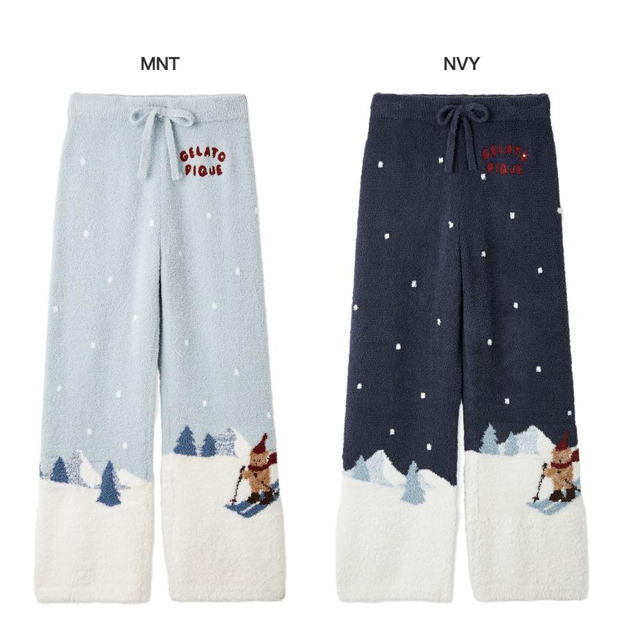 gelato pique（ジェラートピケ） オム HOLIDAY スキーベアジャガード