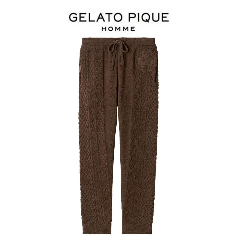gelato pique（ジェラートピケ） オム Valentine アランロングパンツ