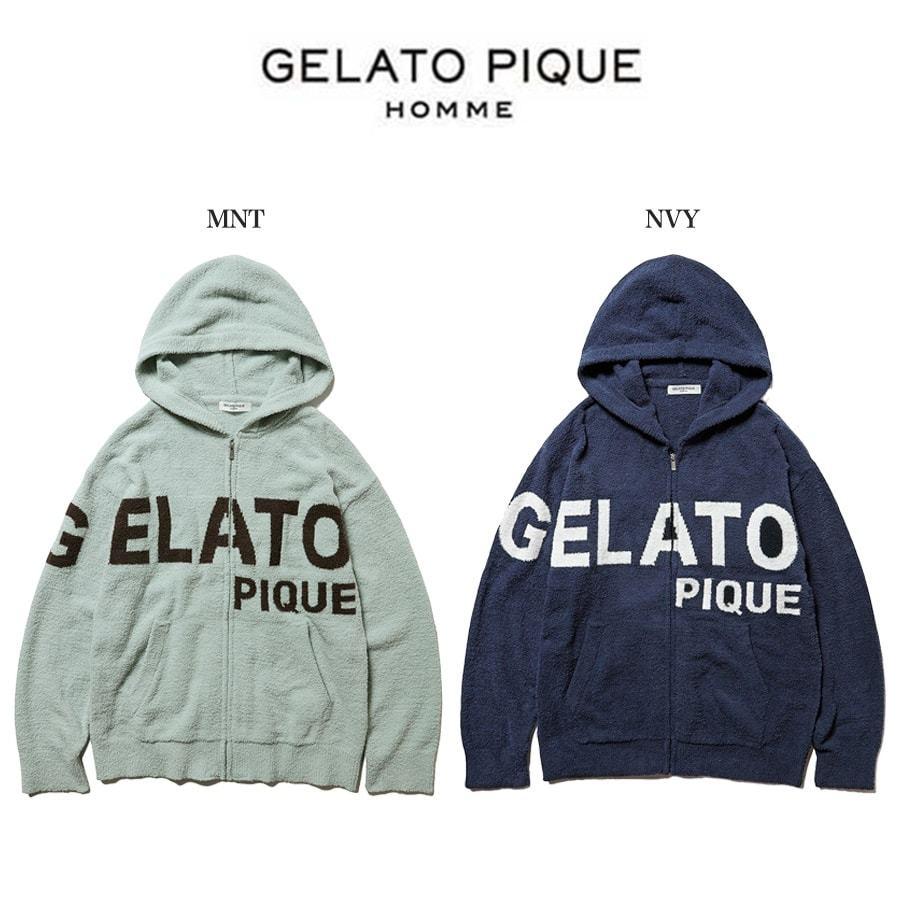 Gelato Pique Homme ジェラートピケオム 通販 メンズ エアモコビッグロゴパーカー Pmnt ジェラピケ 22春 22ss セレクトショップムー 通販 Paypayモール