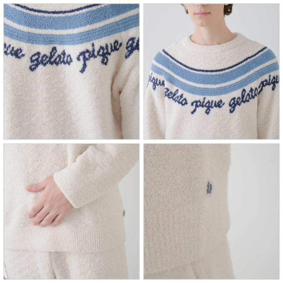 gelato pique（ジェラートピケ） SALE30%OFF オム パウダーラインロゴ