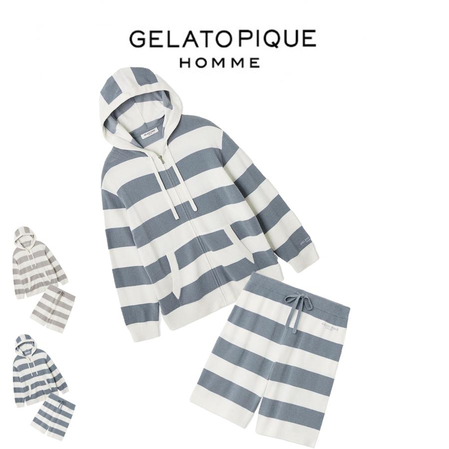 gelato pique ジェラートピケ オム スムーズィーlite2ボーダー gelato pique ジェラートピケ オム スムーズィーlite2ボーダー