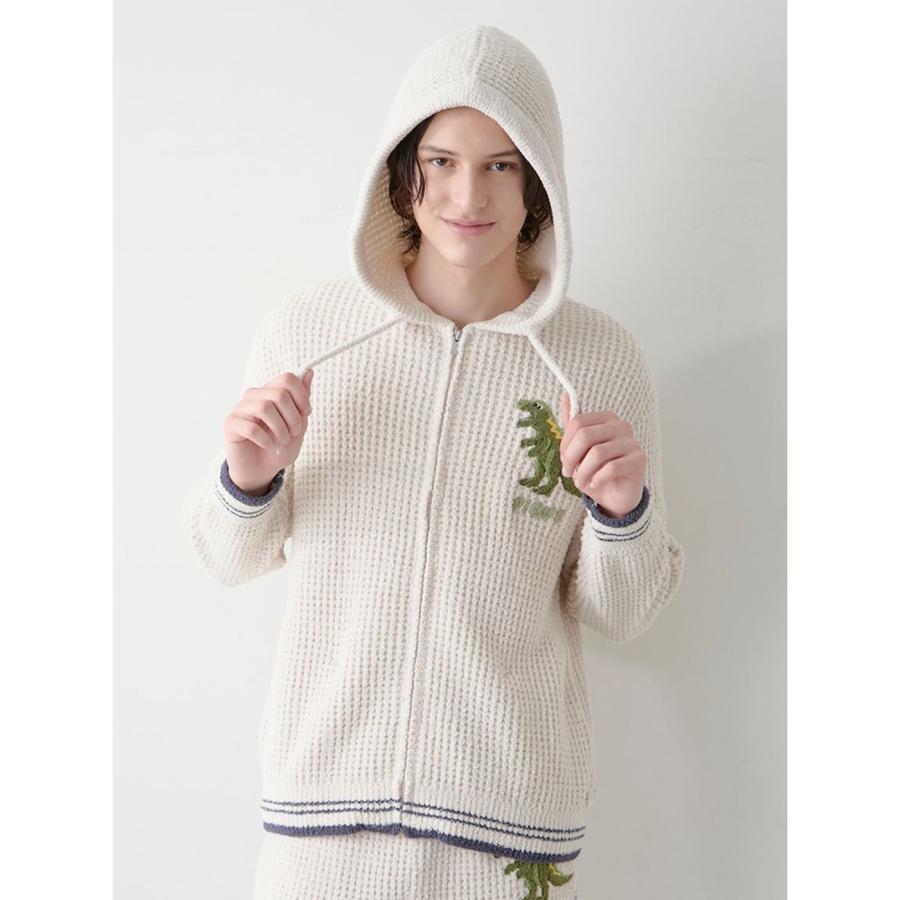 gelato pique（ジェラートピケ） オム ワッフルダイナソーパーカー