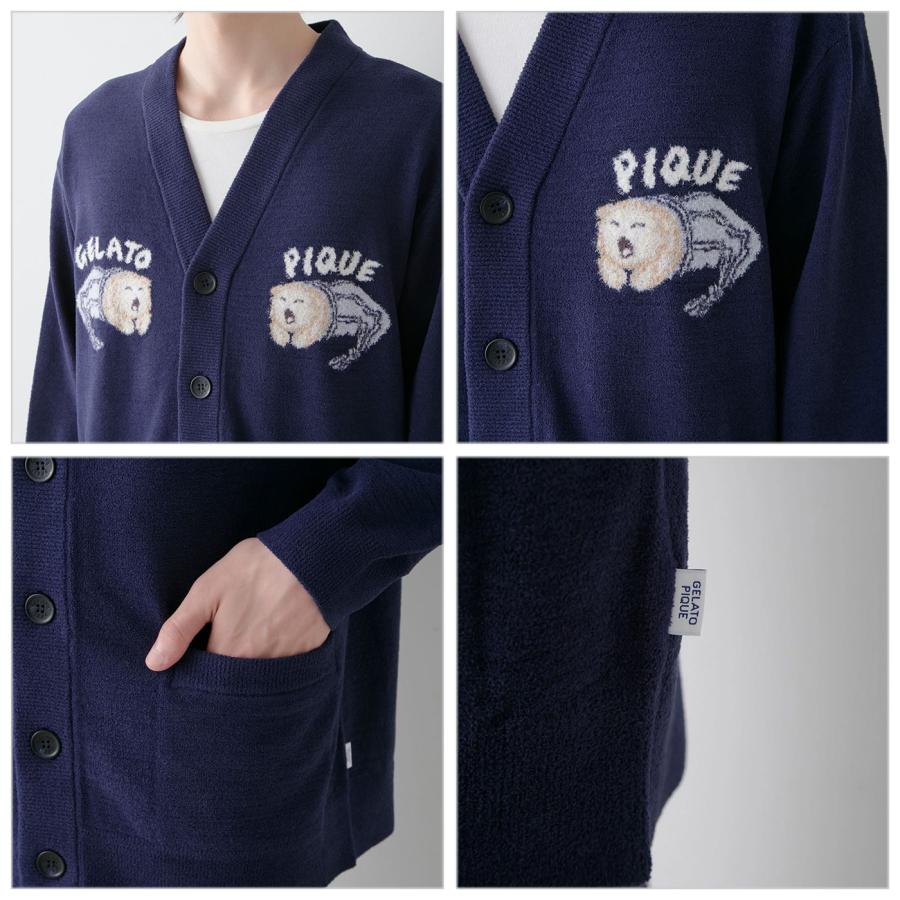 gelato pique ジェラートピケ オム sleeping cat ジャガード