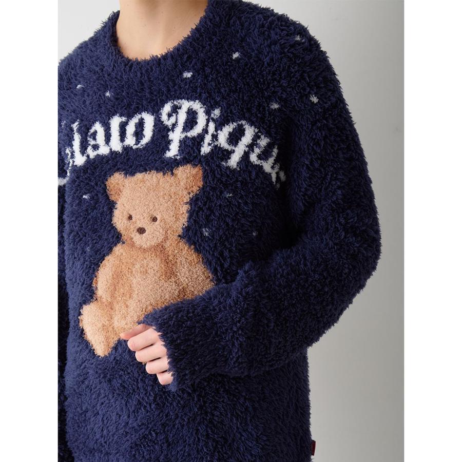 ジェラートピケ オム【HOLIDAY】スキーベアジャガードプルオーバー　M Amazon | [ジェラート ピケ] 【HOLIDAY】【HOMME】スキーベア