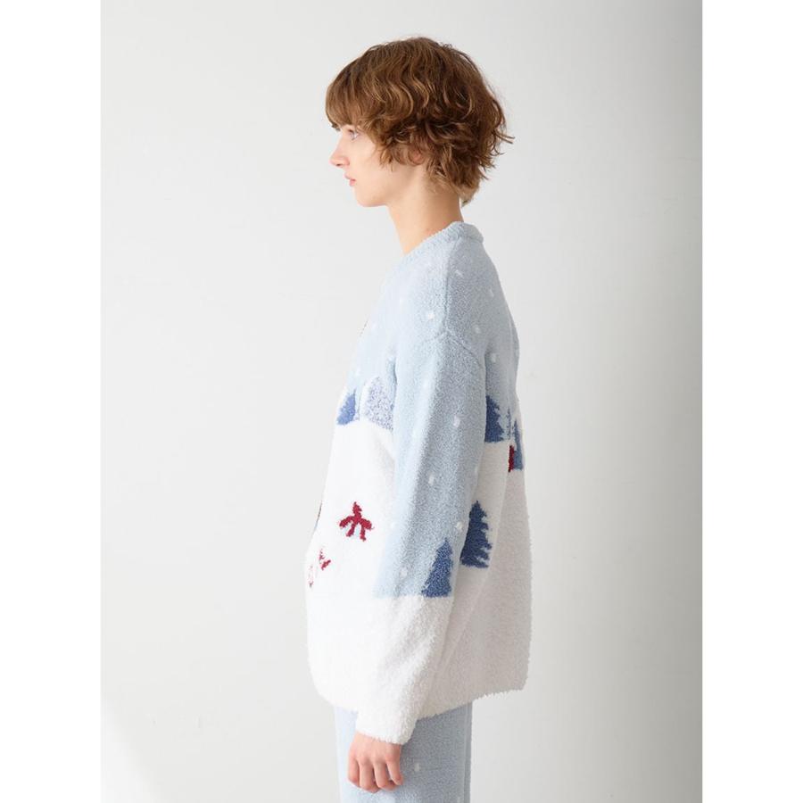 gelato pique（ジェラートピケ） オム HOLIDAY スキーベアジャガード