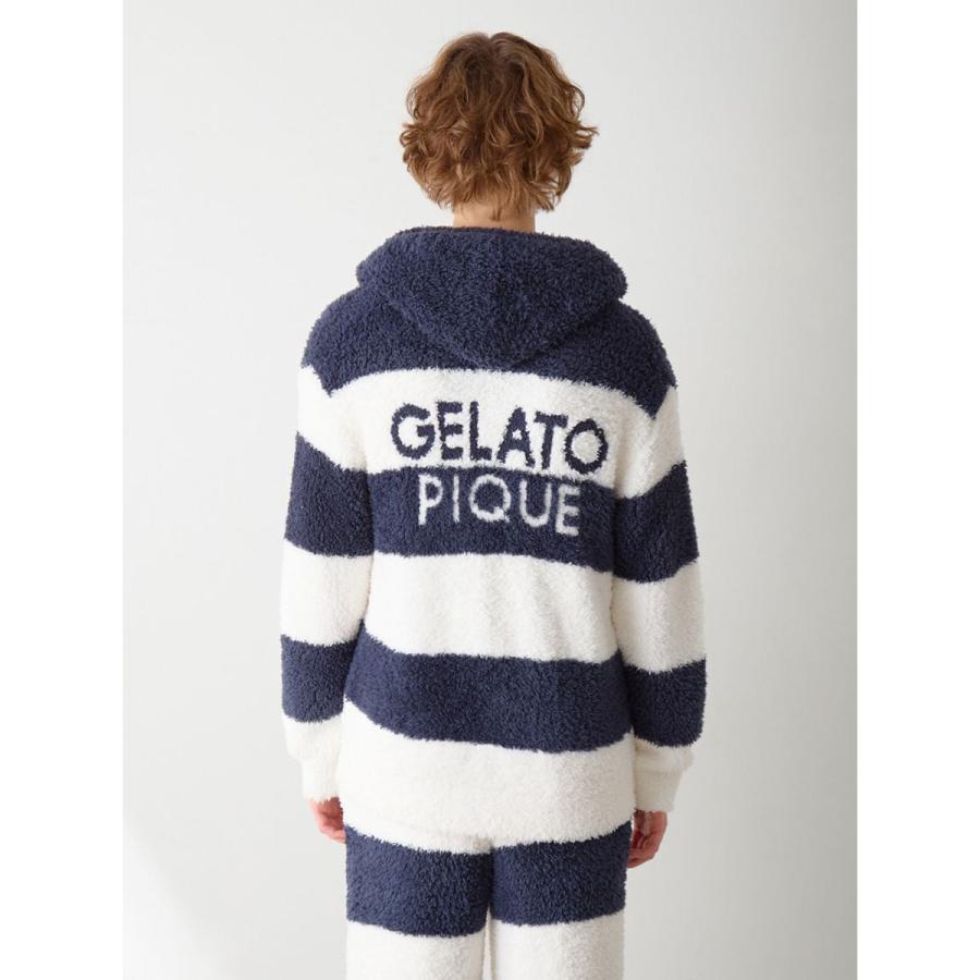 gelato pique（ジェラートピケ） オム ジェラート2ボーダーパーカー