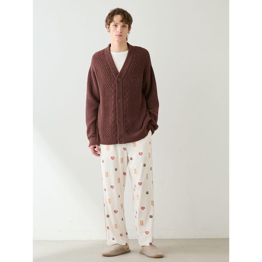 gelato pique（ジェラートピケ） オム Valentine アランカーディガン