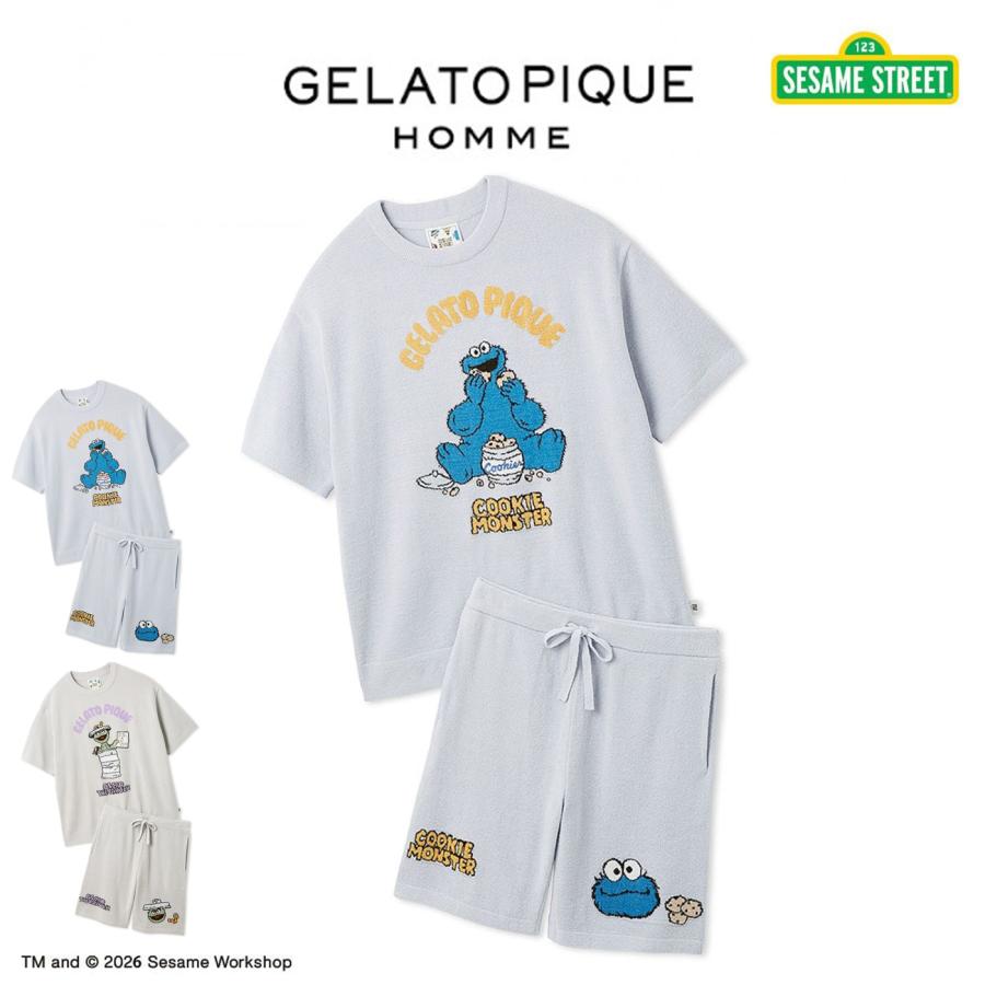 gelato pique（ジェラートピケ） オム SESAME STREET エアリーモコ