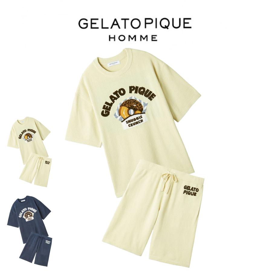 GELATO PIQUE ジェラピケ オム　上下セット　トイプー新品未使用 gelato pique（ジェラートピケ） オム SESAME STREET エアリーモコ