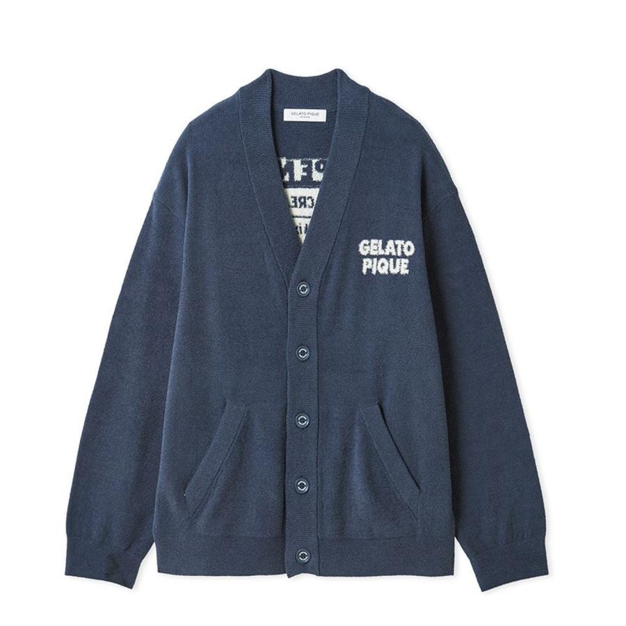 【新品未使用】 ジェラートピケ ジェラピケ カーディガン ルームウェア ドーナツ gelato pique（ジェラートピケ） オム SESAME STREET エアリーモコ