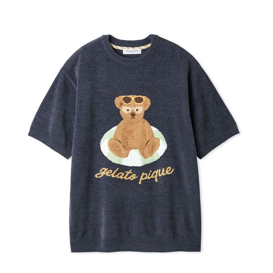 ぴけら gelato pique（ジェラートピケ） SALE20%OFF オム サマーベア