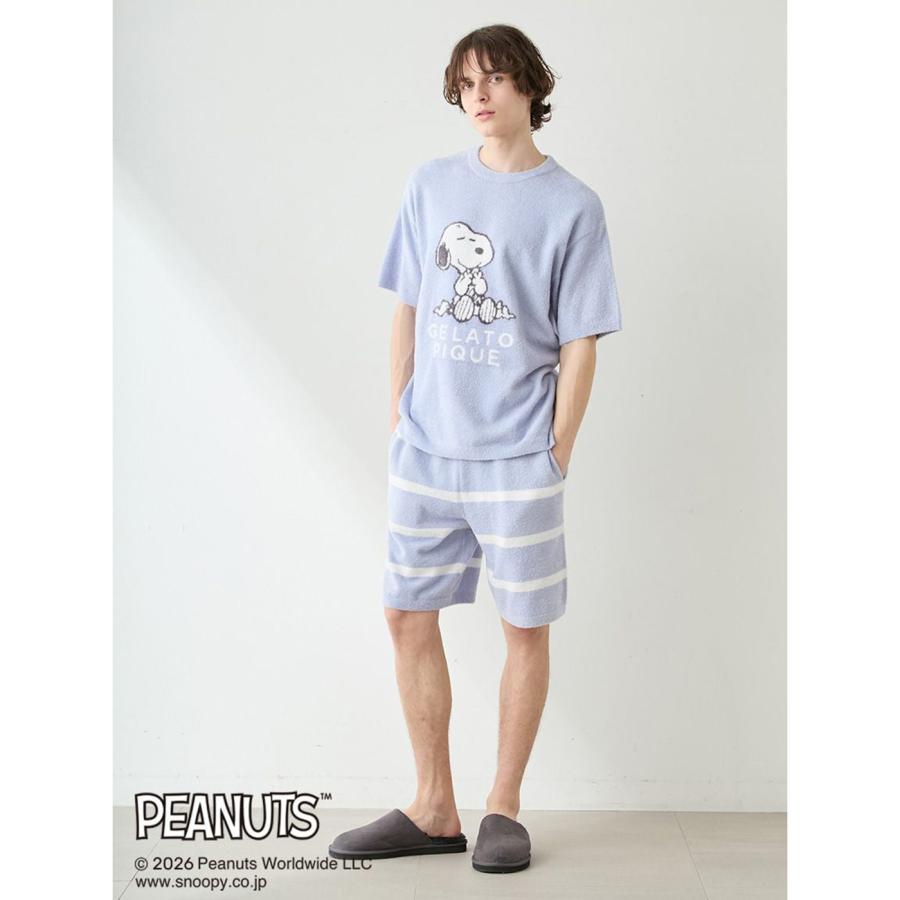 gelato pique（ジェラートピケ） オム PEANUTS スムーズィージャガード