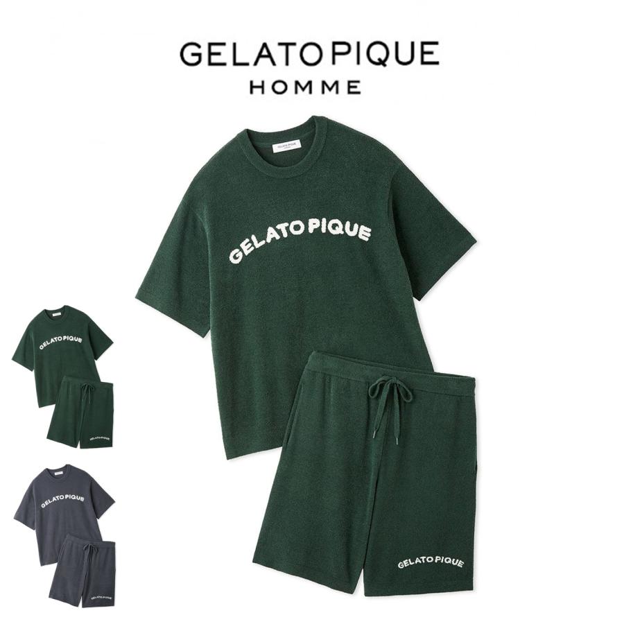 gelato piqueパジャマセット gelato pique（ジェラートピケ） オム スムーズィーliteカジュアルロゴ