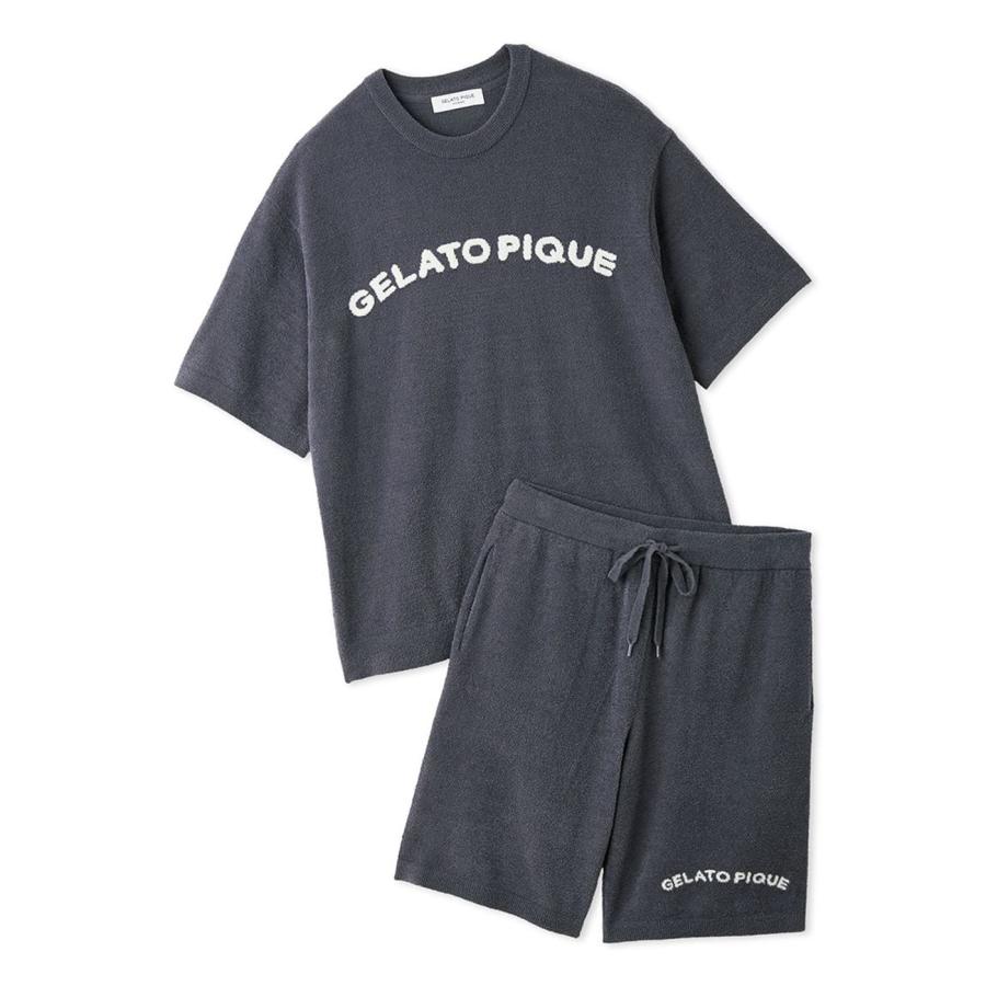 gelato pique（ジェラートピケ） オム スムーズィーliteカジュアルロゴ