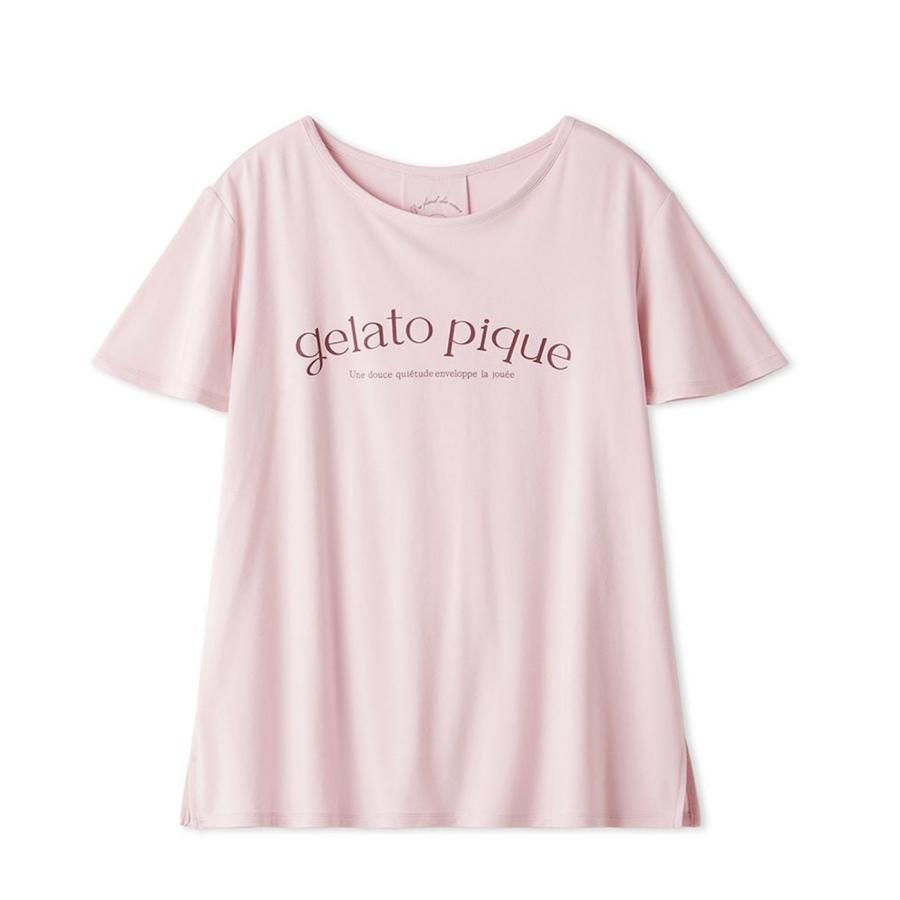 gelato pique（ジェラートピケ） マタニティレーヨンロゴプルオーバー