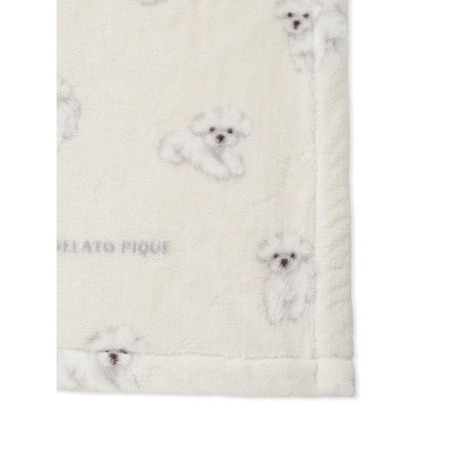 ジェラートピケ　SLEEP DOG柄 シーツカバー　ダブル gelato pique Sleep ベッド 寝具 「Sleep」DOG3柄 ジャガードマルチ