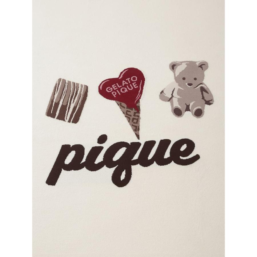 gelato pique（ジェラートピケ） Sleep Valentine ジャガードマルチ